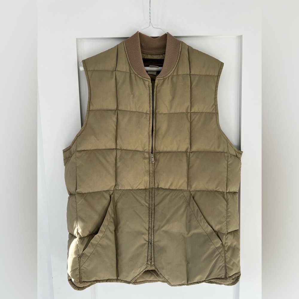 Vintage Eddie Bauer goose down vest